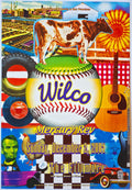 F498 Wilco, Mercury Rev, The Fillmore by Ben Fishman, Artfish Inc - December 2, 2001 - San Francisco, Fillmore Gig Print