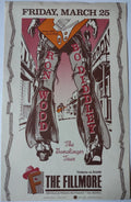F4 Ron Wood - Bo Diddley, The Fillmore by Arlene Owseichik - March 25, 1988 - Fillmore Gig Print