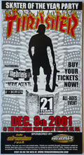 F503B Skater Of The Year, The Fillmore by Unknown - December 8, 2001 - San Francisco, Fillmore Gig Print