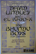 F51 David Lindley, The Fillmore by Elsa Bouman - September 24, 1988 - San Francisco, Fillmore Gig Print