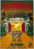 F521 Sammy Hagar & The Waboritas, The Fillmore by James Keenan - May 5-7, 2002 - San Francisco, Fillmore Gig Print