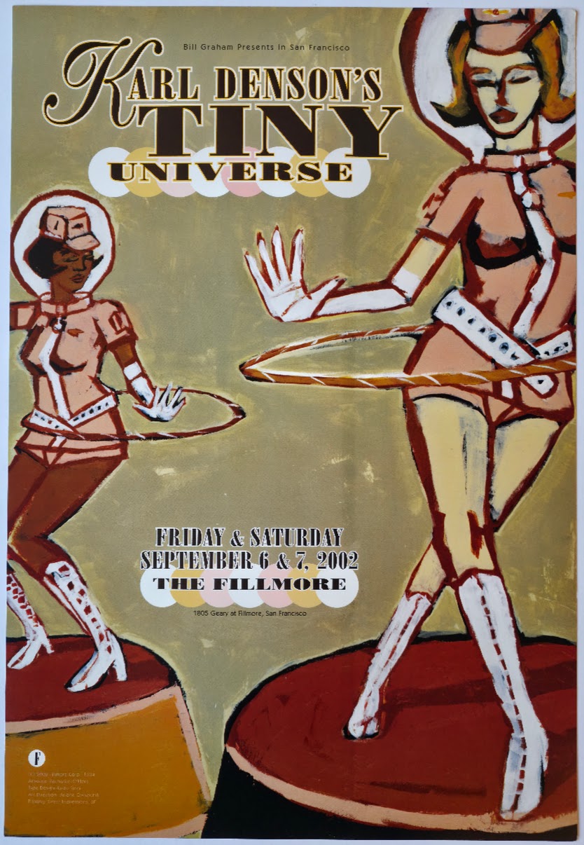 F534 Karl Denson's Tiny Universe, The Fillmore by Zachariah O'Hora - September 6-7, 2002 - San Francisco, Fillmore Gig Print