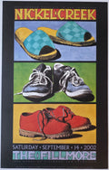 F535 Nickel Creek, The Fillmore by William Harrison - September 14, 2002 - San Francisco, Fillmore Gig Print