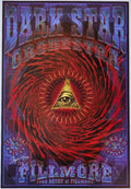 F556 Dark Star Orchestra, (Signed by Shaw) The Fillmore by Chris Shaw - March 1, 2003 - San Francisco, Fillmore Gig Print