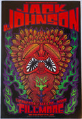 F568 Jack Johnson, The Fillmore by Chris Shaw - May 28, 2003 - San Francisco, Fillmore Gig Print