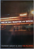 F576 Medeski Martin And Wood, The Fillmore by Miles Stegall - August 21, 2003 - San Francisco, Fillmore Gig Print