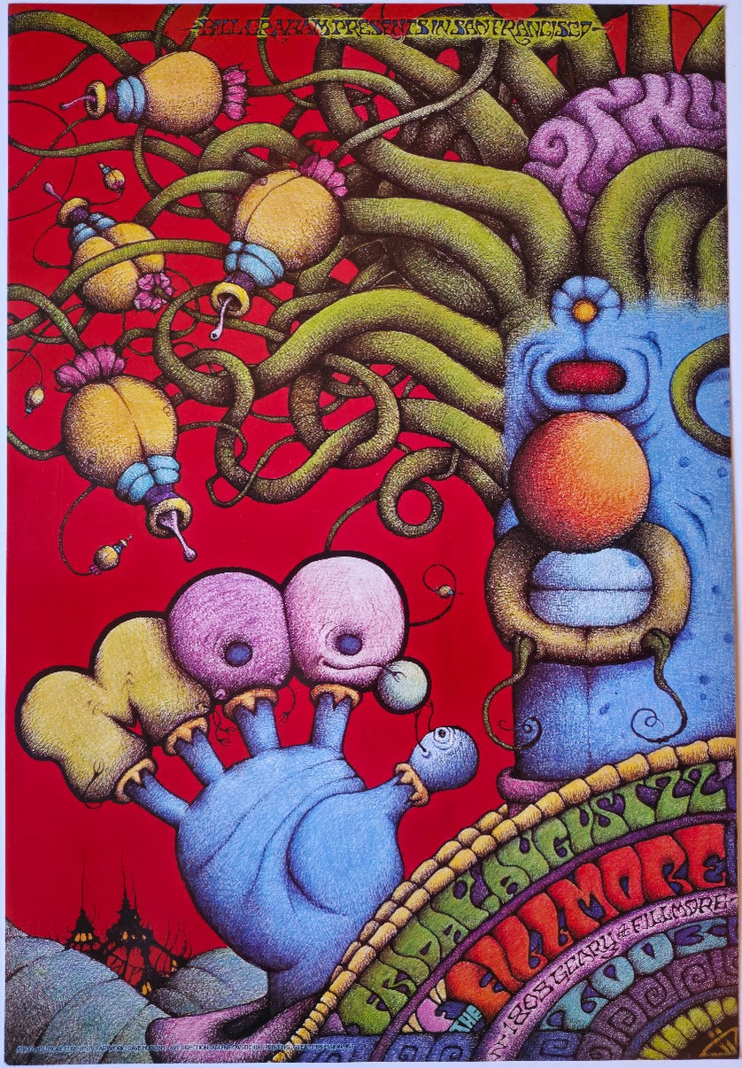 F579 M.O.E, The Fillmore by Dave Huckins - August 22, 2003 - San Francisco, Fillmore Gig Print