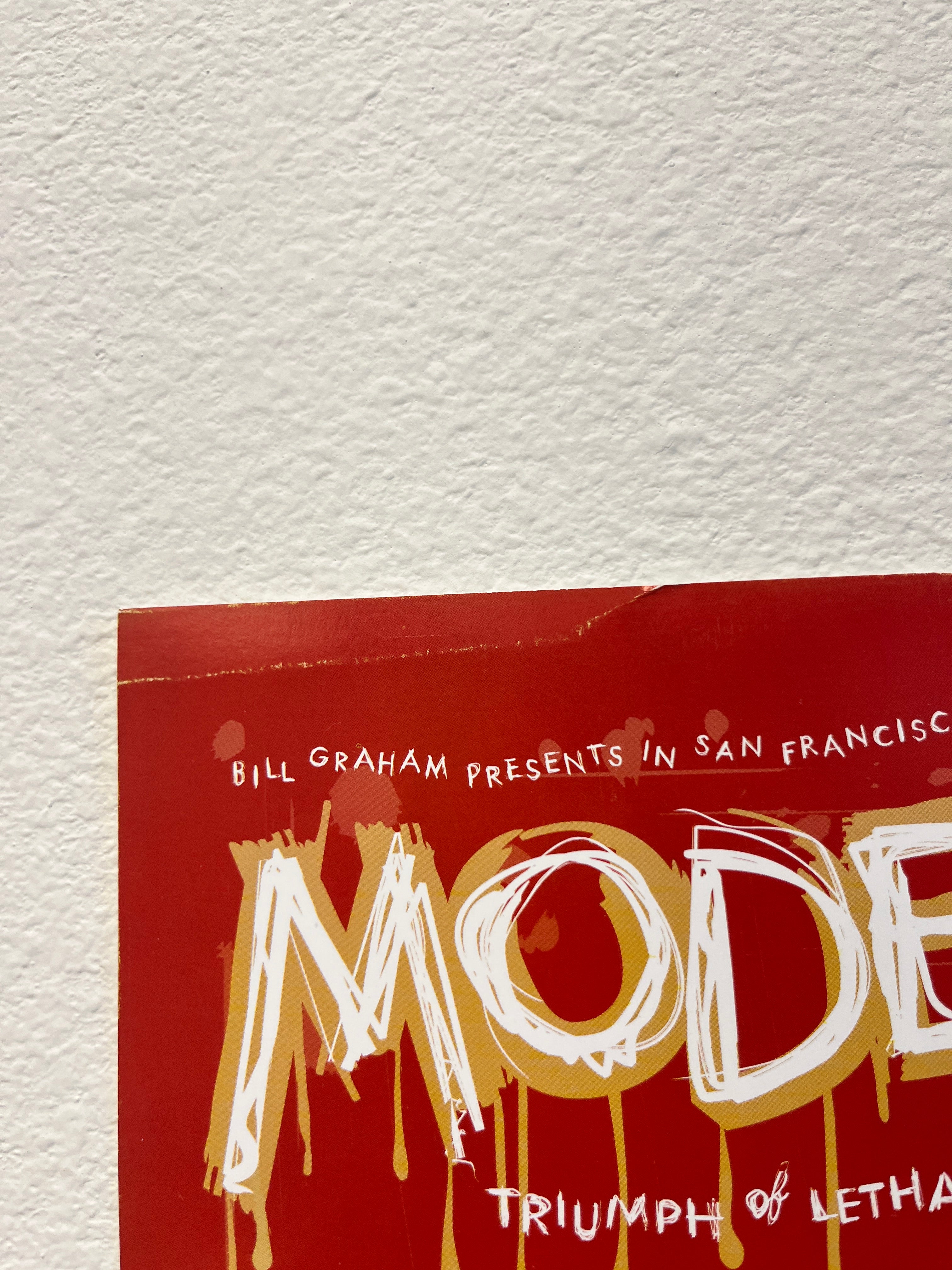 F614 Modest Mouse, The Fillmore by Todd Slater - April 6-7, 2004 - San Francisco, Fillmore Gig Print