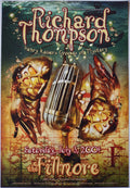 F627 Richard Thompson, The Fillmore by Craig Howell/Cheeba Productions - July 3, 2004 - San Francisco, Fillmore Gig Print