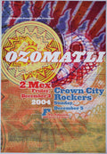 F674 Ozomatli, 2 Mex, Crown City Rockers, The Fillmore by Jonathan Hess - December 3, 2004 - San Francisco, Fillmore Gig Print