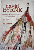 F680 David Byrne, The Fillmore by Bonnie Tompkins - February 23-25, 2005 - San Francisco, Fillmore Gig Print