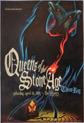 F683 Queens Of The Stone Age, The Fillmore by Lisa Eng - April 16, 2005 - San Francisco, Fillmore Gig Print
