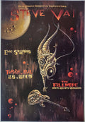 F686 Steve Vai, Eric Sardinas, The Fillmore by J. Shea - April 26, 2005 - San Francisco, Fillmore Gig Print