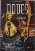 F687 Doves, Longwave, The Fillmore by John Mavroudis - June 13, 2005 - San Francisco, Fillmore Gig Print