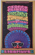 F715 George Clinton And Parliament Funkadelic, Bootsy Collins, The Fillmore by Dave Huckins - September 10, 2005 - San Francisco, Fillmore Gig Print
