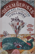 F716 The Decemberists, Sons And Daughters, The Fillmore by Grady McFerin - September 11-12, 2005 - San Francisco, Fillmore Gig Print