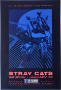 F73 Stray Cats, The Fillmore by Dan Quarnstrom - January 28 1989 - San Francisco, Fillmore Gig Print