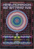 F753 New Monsoon, Hot Buttered Rum, The Fillmore by J.V. Rizzi, Day0 Knight Studio - February 4, 2006 - San Francisco, Fillmore Gig Print