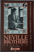 F76 Neville Brothers, The Fillmore by Arlene Owseichik - February 16, 1989 - San Francisco, Fillmore Gig Print