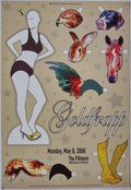 F774 Goldfrapp, The Fillmore by Jayson Jaynes - May 8, 2006 - San Francisco, Fillmore Gig Print