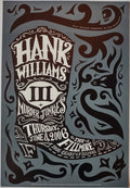 F784 Hank Williams III, Murder Junkies, June 8, 2006 by Hugh D'Andrade - June 8, 2006 - San Francisco, Fillmore Gig Print