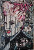F787 Pink, Matt Nathanson, The Fillmore by Jason Mecier - June 27, 2006 - San Francisco, Fillmore Gig Print