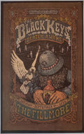 F804 The Black Keys, Beaten awake, The Fillmore by Marq Spusta - September 9, 2006 - San Francisco, Fillmore Gig Print