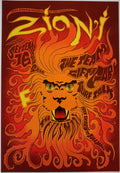 F805 Zion 1, The Team, Gift Of Gab, The Fillmore by Chuck Sperry - September 16, 2006 - San Francisco, Fillmore Gig Print