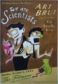 F810 We Are Scientists, Art Brut, The Fillmore by Melinda Rainsberger - October 2, 2006 - San Francisco, Fillmore Gig Print