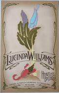 F819 Lucinda Williams, The Fillmore by Thomas Scott/Eye Noise - October 24-25, 2006 - San Francisco, Fillmore Gig Print