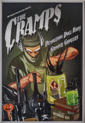 F824 The Cramps, Demolition Doll Rods, The Fillmore by Lisa Eng - October 31, 2006 - San Francisco, Fillmore Gig Print
