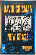 F82 David Grisman, The Fillmore by Arlene Owseichik - Mar, 1989 - San Francisco, Fillmore Gig Print