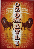 F831 Ozomatli, Wisdom, Luna Angel, The Fillmore by Justin Page - November 29-December 2, 2006 - San Francisco, Fillmore Gig Print