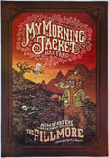 F838 My Morning Jacket, The Fillmore by Marq Spusta - December 31, 2006 - San Francisco, Fillmore Gig Print
