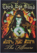 F847 Third Eye Blind, The Fillmore by Craig Howell/Cheeba Productions - March 13-14, 2007 - San Francisco, Fillmore Gig Print