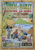 F865 Stephen Marley Featuring Jr Gong, The Fillmore by Kent Myers - April 22, 2007 - San Francisco, Fillmore Gig Print