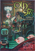 F871 Old 97's, Parker Brothers, The Fillmore by Jonathan Troxler - May 3, 2007 - San Francisco, Fillmore Gig Print