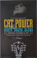 F889 Cat Power & Dirty Delta Blues, The Fillmore by Randy Fung - September 19, 2007 - San Francisco, Fillmore Gig Print