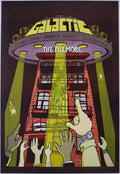F897 Galactic, The Fillmore by Matt Leunig - October 13, 2007 - San Francisco, Fillmore Gig Print