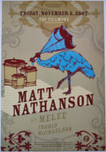 F904 Matt Nathanson, Melee, The Fillmore by Rene Cruz - November 2, 2007 - San Francisco, Fillmore Gig Print