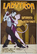 F950 Ladytron, Datarock, The Delta Fiasco, The Fillmore by Aaron Farmer - May 27, 2008 - San Francisco, Fillmore Gig Print