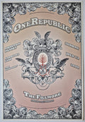 F957 One Republic, Phantom Planet, The Fillmore by Derek Studebaker Johnson - July 13, 2008 - San Francisco, Fillmore Gig Print