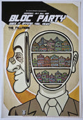 F961 Bloc Party, The Fillmore by Matt Leunig - July 30, 2008 - San Francisco, Fillmore Gig Print
