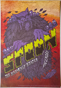 F970 Spoon, The Heavenly States, The Fillmore by Matt Leunig - September 22-24, 2008 - San Francisco, Fillmore Gig Print