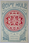 F979 Gov't Mule, Back Door Slam, The Fillmore by The Uprising  - November 21-22, 2008 - San Francisco, Fillmore Gig Print