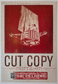 F997 Cut Copy, Matt & Kim, The Fillmore by Lil Tuffy - March 12, 2009 - San Francisco, Fillmore Gig Print