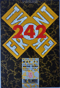 F99 Front 242, The Fillmore by Marc D'Estout - May 17, 1989 - San Francisco, Fillmore Gig Print