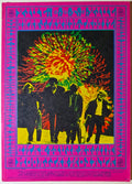 The Steve Miller Blues Band, Siegel-Schwall Band, The Avalon Ballroom by Victor Moscoso - July 6-9, 1967 - Family Dog Vintage Postcard