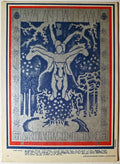 Quicksilver Messenger Servive, The Other Half, Melvyn Q. Watchpocket, The Avalon Ballroom by Jack Hatfield - August 17-20, 1967 - Family Dog Vintage Postcard
