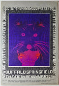 Buffalo Springfield, The Eight Penny Matter, Denver Dog by Robert Fried - October 6-7, 1967 - Family Dog Vintage Postcard
